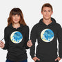 Night Whale-Unisex-Pullover-Sweatshirt-Vallina84