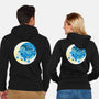 Night Whale-Unisex-Zip-Up-Sweatshirt-Vallina84