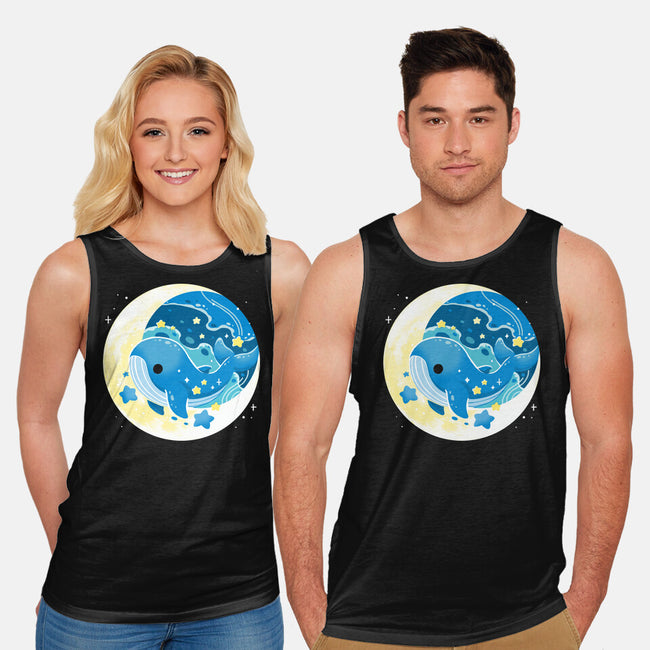 Night Whale-Unisex-Basic-Tank-Vallina84
