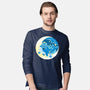 Night Whale-Mens-Long Sleeved-Tee-Vallina84