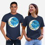 Night Whale-Unisex-Basic-Tee-Vallina84
