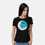 Night Whale-Womens-Basic-Tee-Vallina84