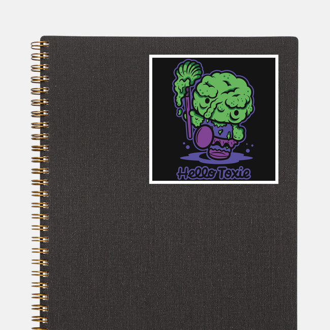 Hello Toxie-None-Glossy-Sticker-demonigote