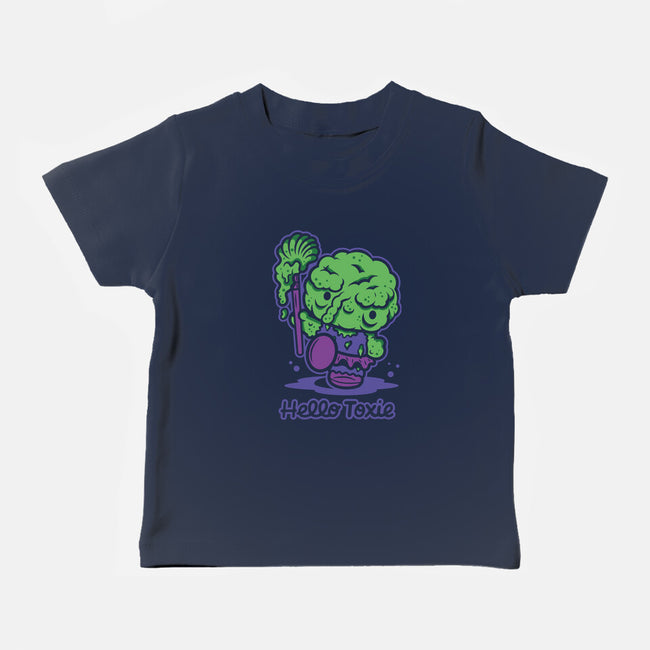 Hello Toxie-Baby-Basic-Tee-demonigote