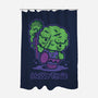 Hello Toxie-None-Polyester-Shower Curtain-demonigote