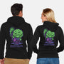 Hello Toxie-Unisex-Zip-Up-Sweatshirt-demonigote
