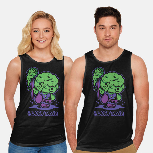 Hello Toxie-Unisex-Basic-Tank-demonigote