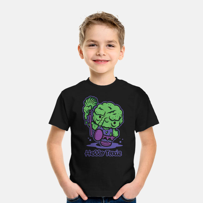Hello Toxie-Youth-Basic-Tee-demonigote