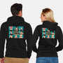 The Meddy Bunch-Unisex-Zip-Up-Sweatshirt-naomori