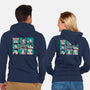The Meddy Bunch-Unisex-Zip-Up-Sweatshirt-naomori