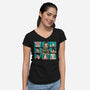 The Meddy Bunch-Womens-V-Neck-Tee-naomori