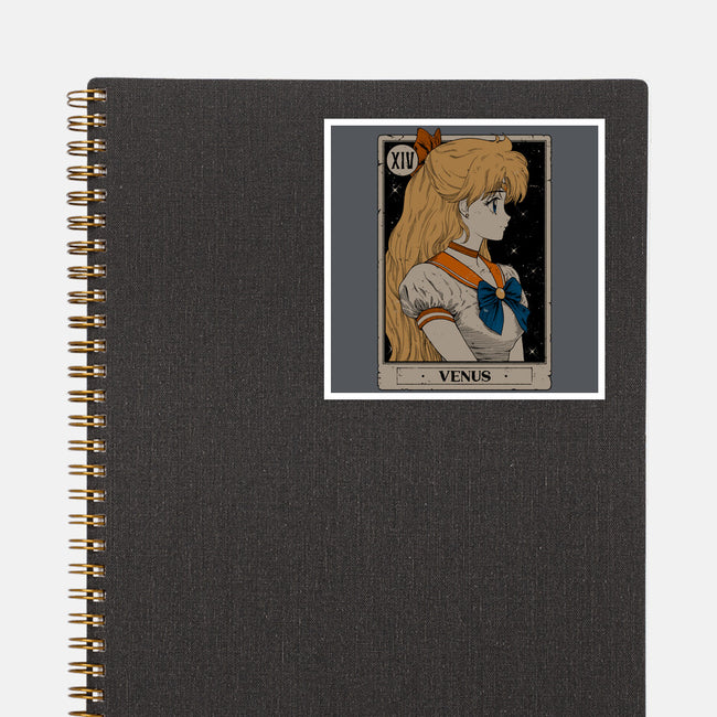 Vennus Tarot Card-None-Glossy-Sticker-Hafaell