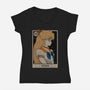 Vennus Tarot Card-Womens-V-Neck-Tee-Hafaell