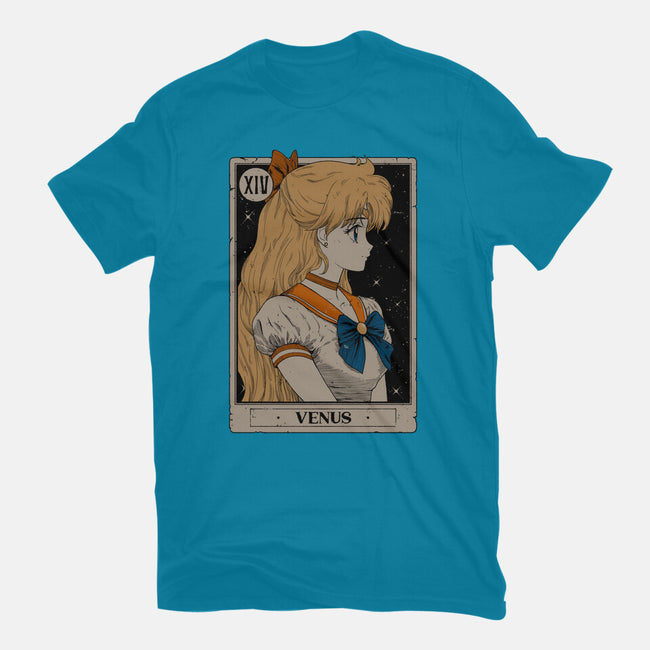 Vennus Tarot Card-Womens-Fitted-Tee-Hafaell