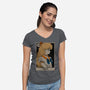 Vennus Tarot Card-Womens-V-Neck-Tee-Hafaell
