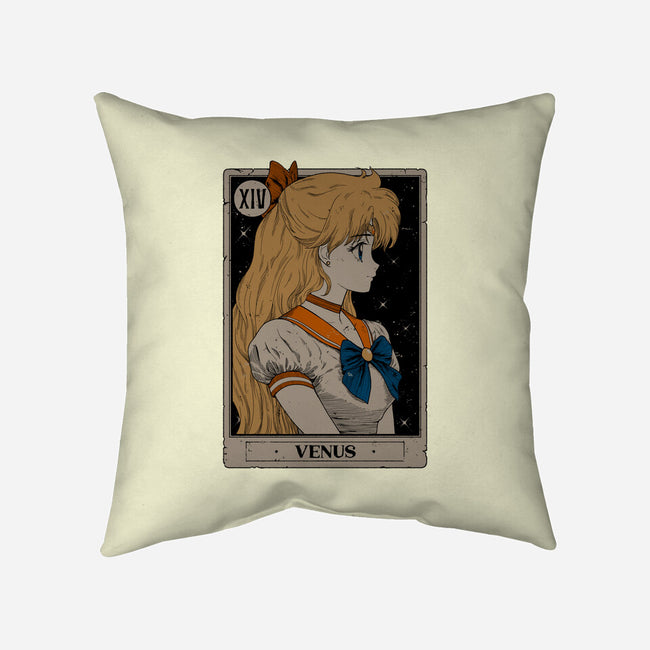 Vennus Tarot Card-None-Removable Cover w Insert-Throw Pillow-Hafaell