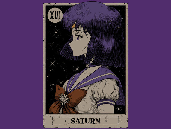 Saturn Tarot Card