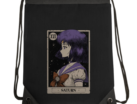 Saturn Tarot Card