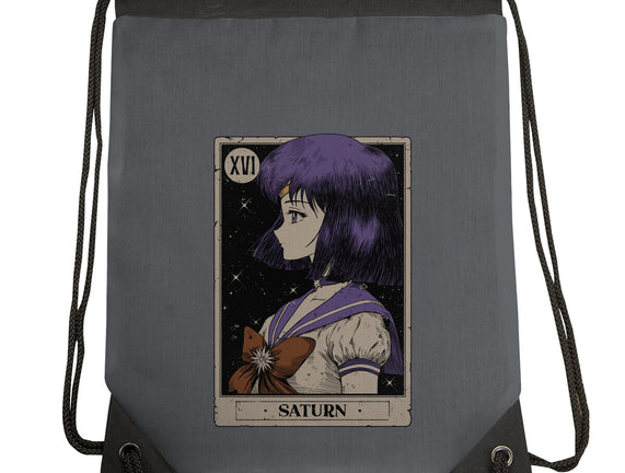 Saturn Tarot Card