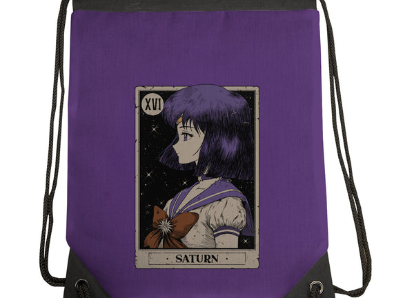 Saturn Tarot Card