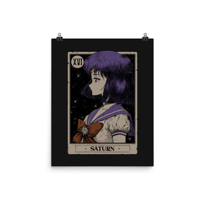 Saturn Tarot Card