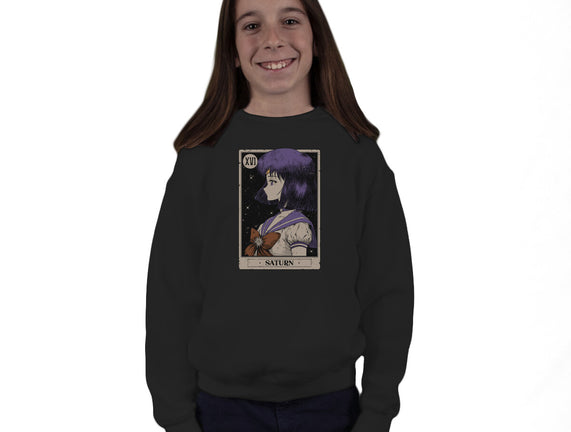 Saturn Tarot Card