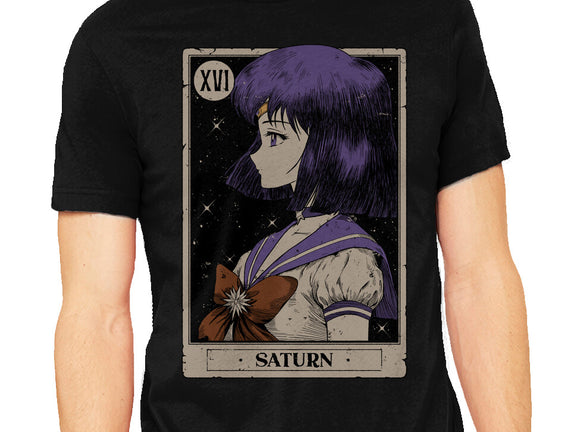 Saturn Tarot Card