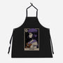 Saturn Tarot Card-Unisex-Kitchen-Apron-Hafaell