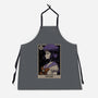 Saturn Tarot Card-Unisex-Kitchen-Apron-Hafaell