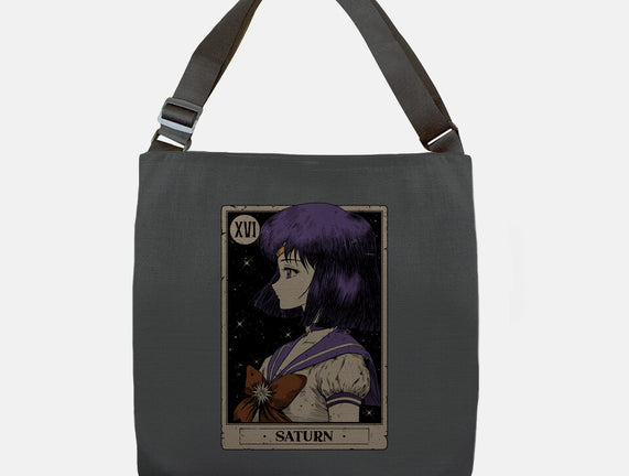 Saturn Tarot Card