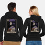 Saturn Tarot Card-Unisex-Zip-Up-Sweatshirt-Hafaell