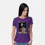 Saturn Tarot Card-Womens-Basic-Tee-Hafaell