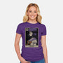 Saturn Tarot Card-Womens-Fitted-Tee-Hafaell