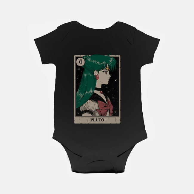 Pluto Tarot Card-Baby-Basic-Onesie-Hafaell
