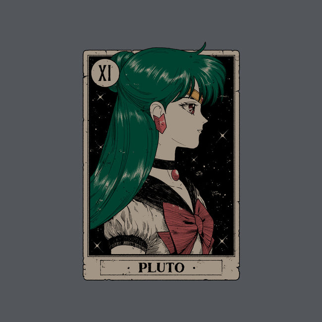 Pluto Tarot Card-Womens-V-Neck-Tee-Hafaell