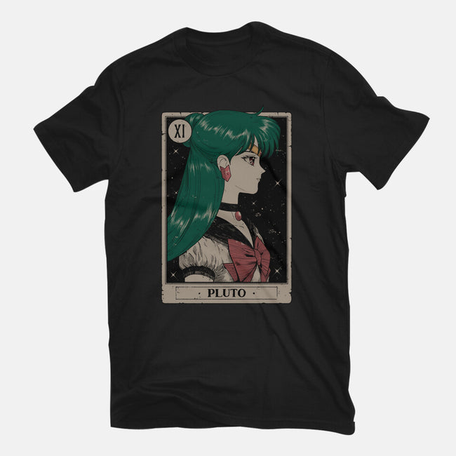 Pluto Tarot Card-Mens-Heavyweight-Tee-Hafaell
