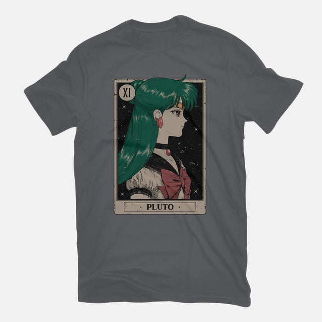 Pluto Tarot Card-Mens-Heavyweight-Tee-Hafaell