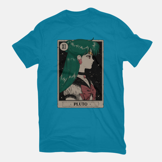 Pluto Tarot Card-Mens-Heavyweight-Tee-Hafaell