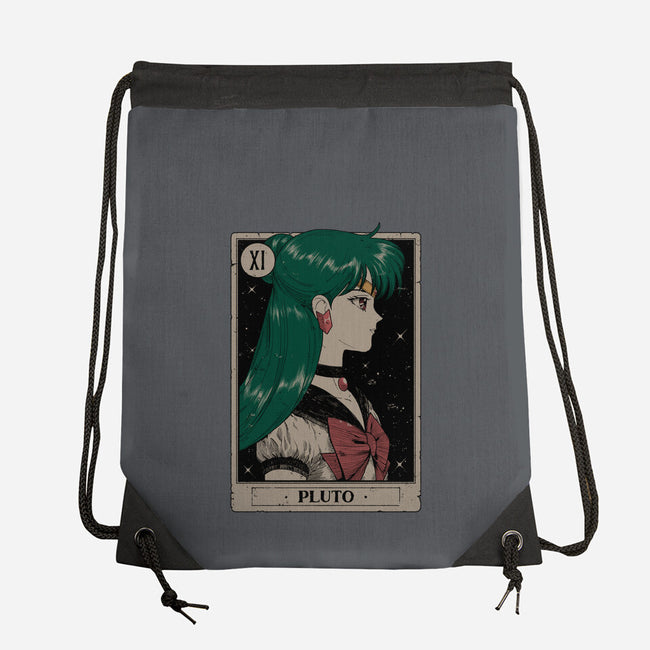 Pluto Tarot Card-None-Drawstring-Bag-Hafaell