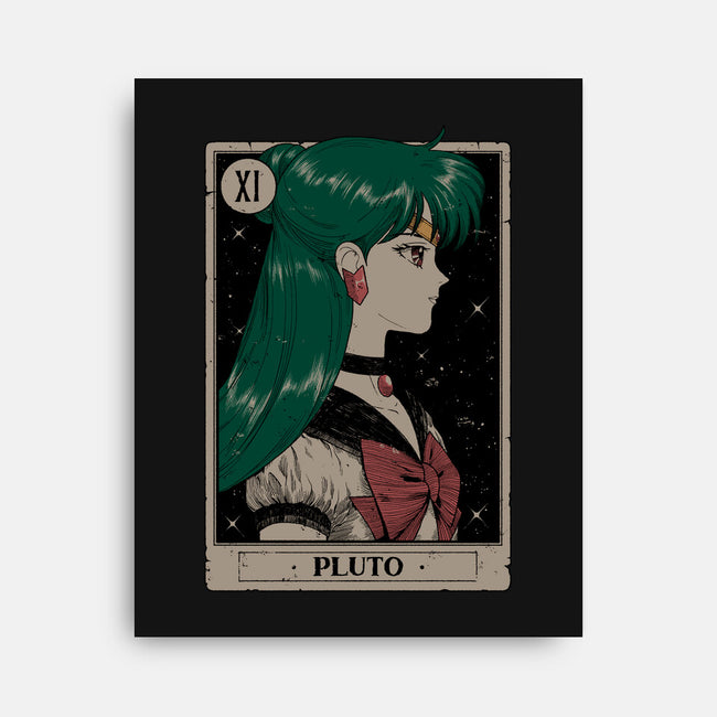 Pluto Tarot Card-None-Stretched-Canvas-Hafaell