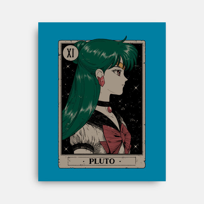 Pluto Tarot Card-None-Stretched-Canvas-Hafaell