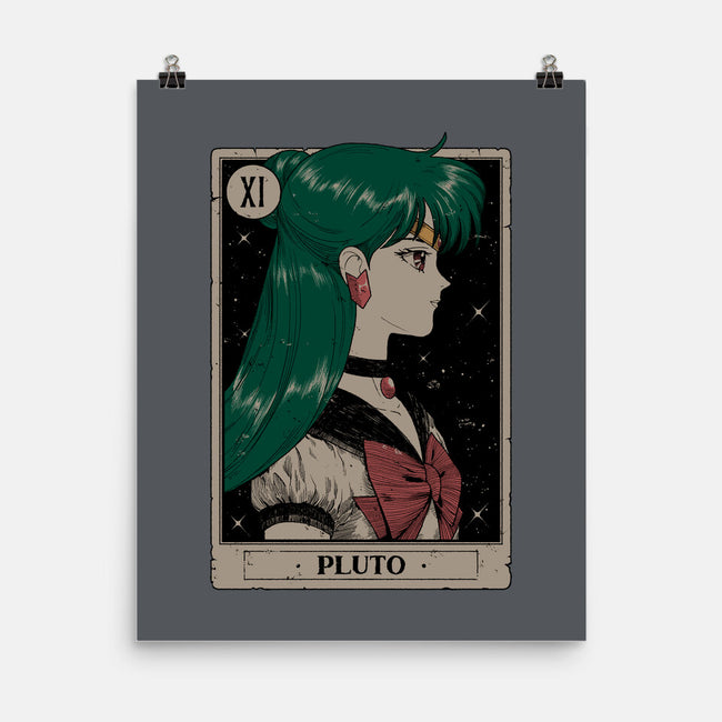 Pluto Tarot Card-None-Matte-Poster-Hafaell