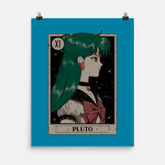 Pluto Tarot Card-None-Matte-Poster-Hafaell