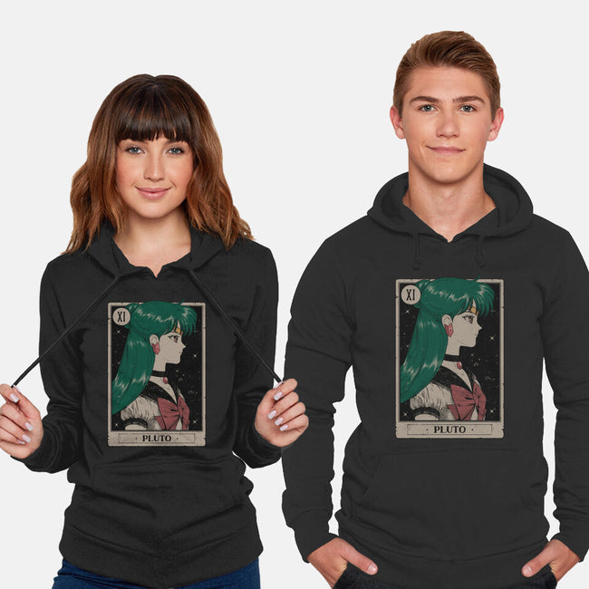 Pluto Tarot Card-Unisex-Pullover-Sweatshirt-Hafaell
