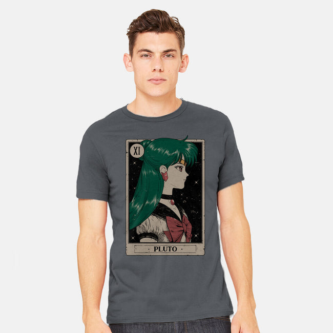 Pluto Tarot Card-Mens-Heavyweight-Tee-Hafaell