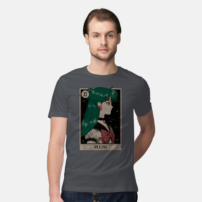 Pluto Tarot Card-Mens-Premium-Tee-Hafaell
