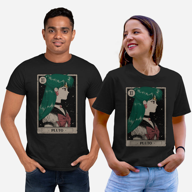 Pluto Tarot Card-Unisex-Basic-Tee-Hafaell