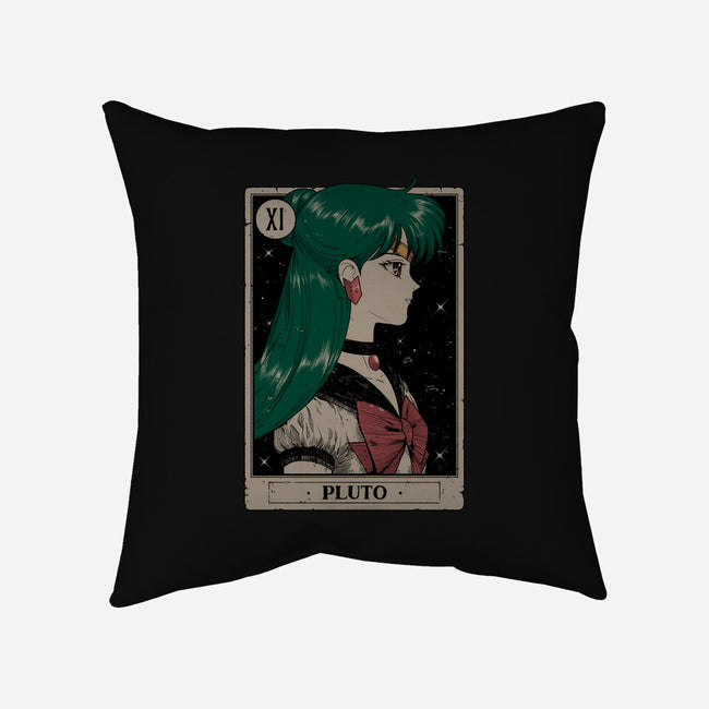 Pluto Tarot Card-None-Removable Cover w Insert-Throw Pillow-Hafaell