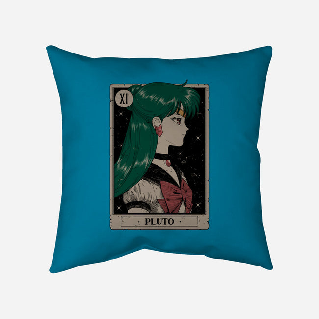 Pluto Tarot Card-None-Removable Cover w Insert-Throw Pillow-Hafaell