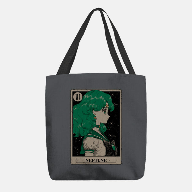 Neptune Tarot Card-None-Basic Tote-Bag-Hafaell